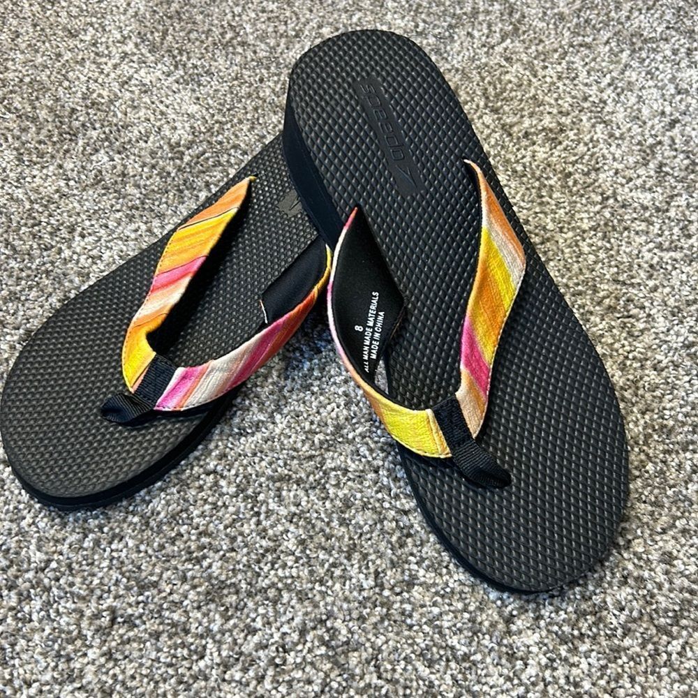 Speedo summer flip-flops sandals, size 8